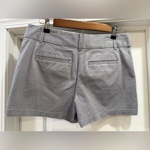 LOFT by Ann Taylor The Riviera Shorts Light Gray Bermudas